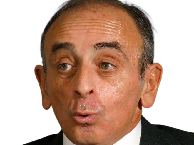 eric zemmour le-z journaliste ecrivain homme politique francais extreme droite patriote sexagenaire soixantenaire cheveux-gris yeux-vert-gris