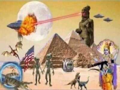 wtf bordel complot complots complotisme complotiste extraterrestre alien aliens egypte pyramides