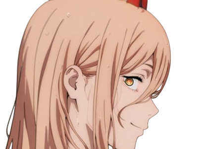 power chainsaw-man anime manga demon diablesse blood-devil hominidemone sang waifu femme excentrique cheveux-blonds yeux-jaunes cornes-rouges