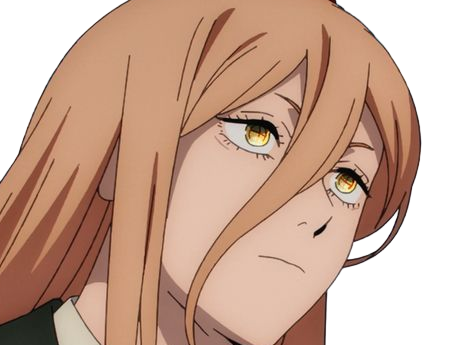 power chainsaw-man anime manga demon diablesse blood-devil hominidemone sang waifu femme excentrique cheveux-blonds yeux-jaunes cornes-rouges