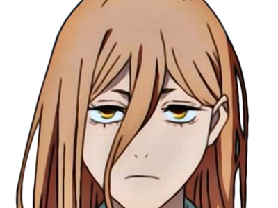 power chainsaw-man anime manga demon diablesse blood-devil hominidemone sang waifu femme excentrique cheveux-blonds yeux-jaunes cornes-rouges