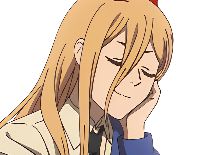 power chainsaw-man anime manga demon diablesse blood-devil hominidemone sang waifu femme excentrique cheveux-blonds yeux-jaunes cornes-rouges