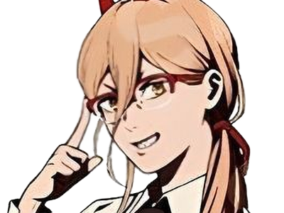 power chainsaw-man anime manga demon diablesse blood-devil hominidemone sang waifu femme excentrique cheveux-blonds yeux-jaunes cornes-rouges