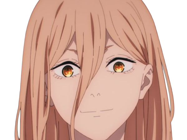 power chainsaw-man anime manga demon diablesse blood-devil hominidemone sang waifu femme excentrique cheveux-blonds yeux-jaunes cornes-rouges