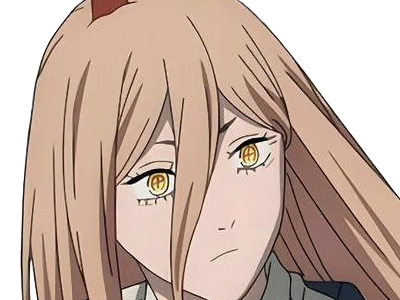 power chainsaw-man anime manga demon diablesse blood-devil hominidemone sang waifu femme excentrique cheveux-blonds yeux-jaunes cornes-rouges