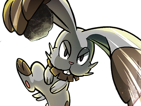 sapereau bunnelby horubee pokemon pkm jeu anime type normal 6g kalos fouisseur