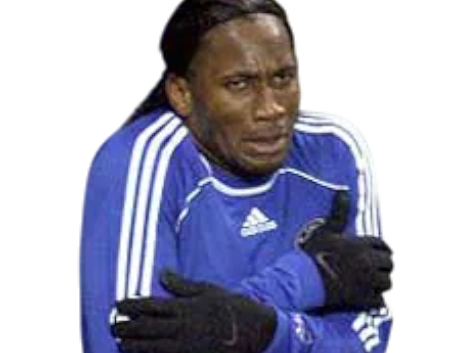 didier drogba chelsea celebration clim climatise climatisation