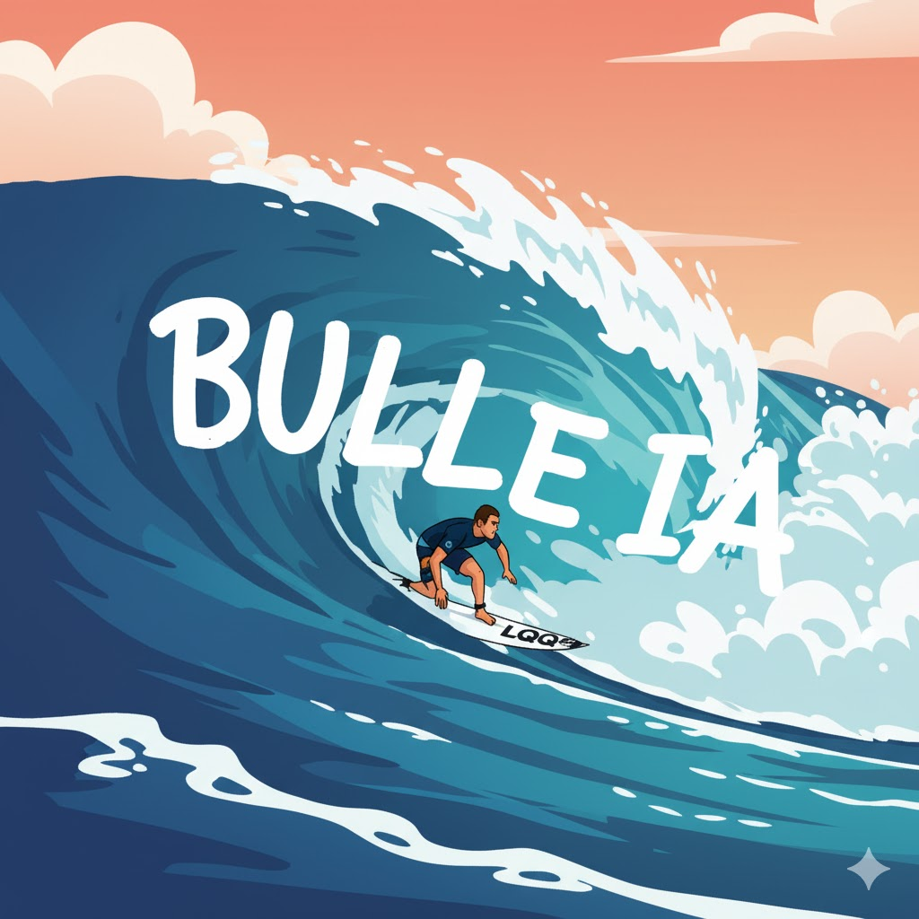 lqq ia bulle surf vague nasdaq bourse etf
