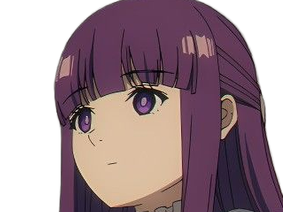 fern sousou-no-frieren frieren-beyond-journeys-end frieren anime manga orpheline mage apprentie humaine fille femme waifu cheveux-violets yeux-violets