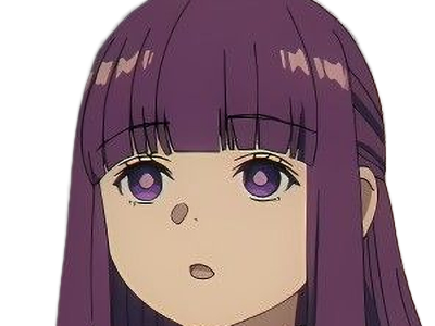 fern sousou-no-frieren frieren-beyond-journeys-end frieren anime manga orpheline mage apprentie humaine fille femme waifu cheveux-violets yeux-violets