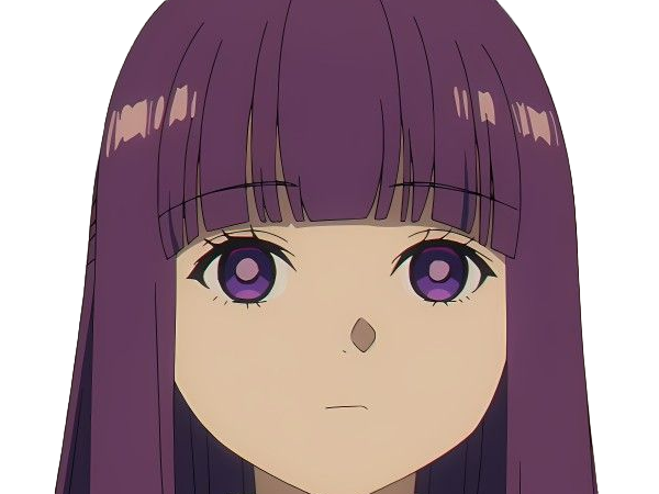 fern sousou-no-frieren frieren-beyond-journeys-end frieren anime manga orpheline mage apprentie humaine fille femme waifu cheveux-violets yeux-violets