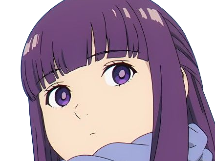 fern sousou-no-frieren frieren-beyond-journeys-end frieren anime manga orpheline mage apprentie humaine fille femme waifu cheveux-violets yeux-violets