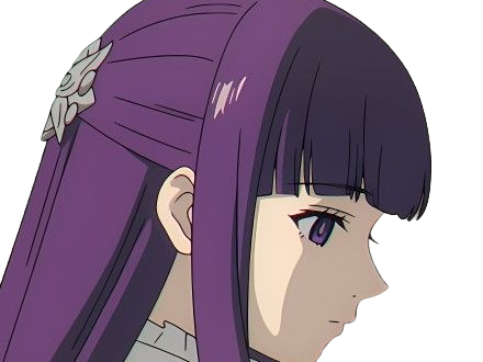 fern sousou-no-frieren frieren-beyond-journeys-end frieren anime manga orpheline mage apprentie humaine fille femme waifu cheveux-violets yeux-violets