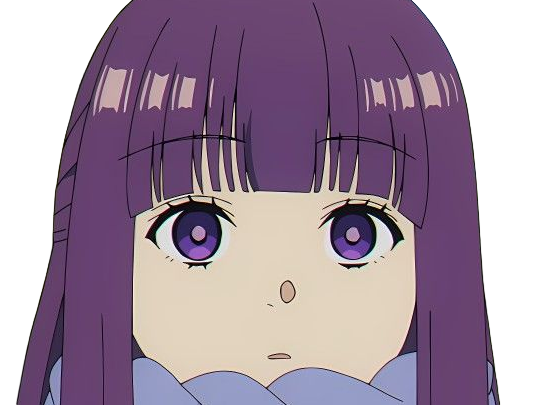 fern sousou-no-frieren frieren-beyond-journeys-end frieren anime manga orpheline mage apprentie humaine fille femme waifu cheveux-violets yeux-violets