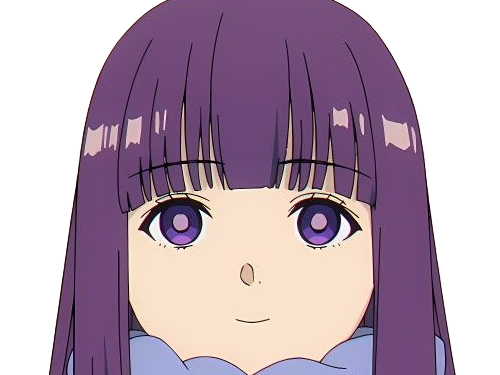 fern sousou-no-frieren frieren-beyond-journeys-end frieren anime manga orpheline mage apprentie humaine fille femme waifu cheveux-violets yeux-violets