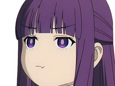 fern sousou-no-frieren frieren-beyond-journeys-end frieren anime manga orpheline mage apprentie humaine fille femme waifu cheveux-violets yeux-violets