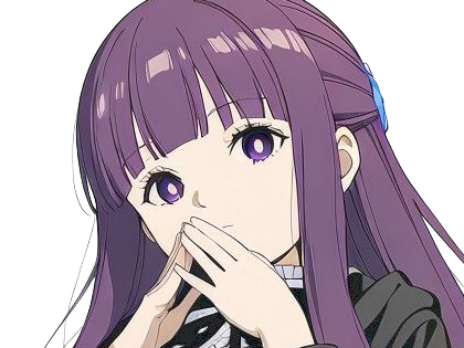 fern sousou-no-frieren frieren-beyond-journeys-end frieren anime manga orpheline mage apprentie humaine fille femme waifu cheveux-violets yeux-violets