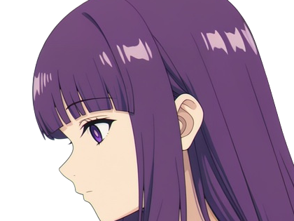 fern sousou-no-frieren frieren-beyond-journeys-end frieren anime manga orpheline mage apprentie humaine fille femme waifu cheveux-violets yeux-violets