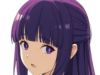 fern sousou-no-frieren frieren-beyond-journeys-end frieren anime manga orpheline mage apprentie humaine fille femme waifu cheveux-violets yeux-violets