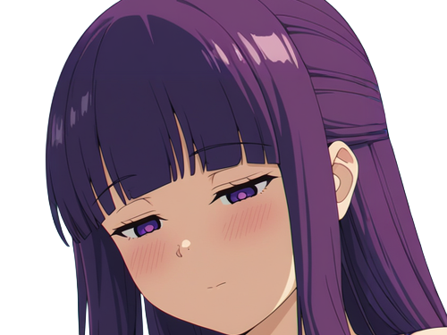 fern sousou-no-frieren frieren-beyond-journeys-end frieren anime manga orpheline mage apprentie humaine fille femme waifu cheveux-violets yeux-violets