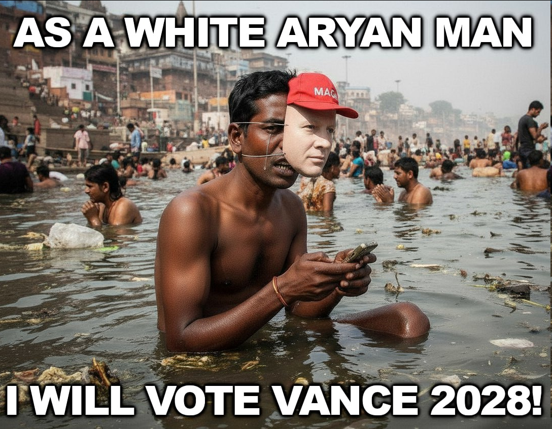 maga indien bouse caca gange bot