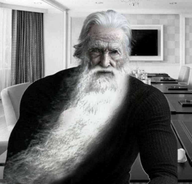 gigachad giga chad vieux boomer retraite sage barbe soyjak party sharty