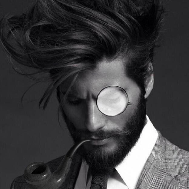 giga chad gigachad monocle pipe genie intellectuel intelligent haut qi iq