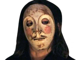 daryl masque espagnol inquietant mystere mysterieux regard hautain mepris