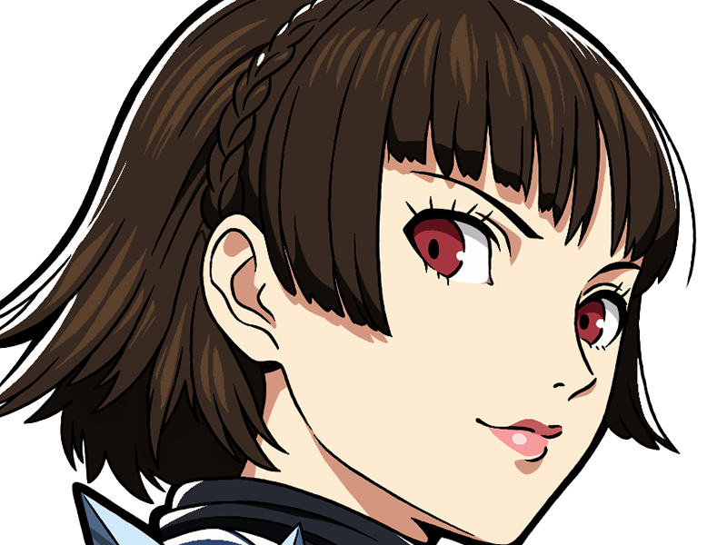 makoto niijima amelie persona 5 royale voleurs fantomes moupe waifu