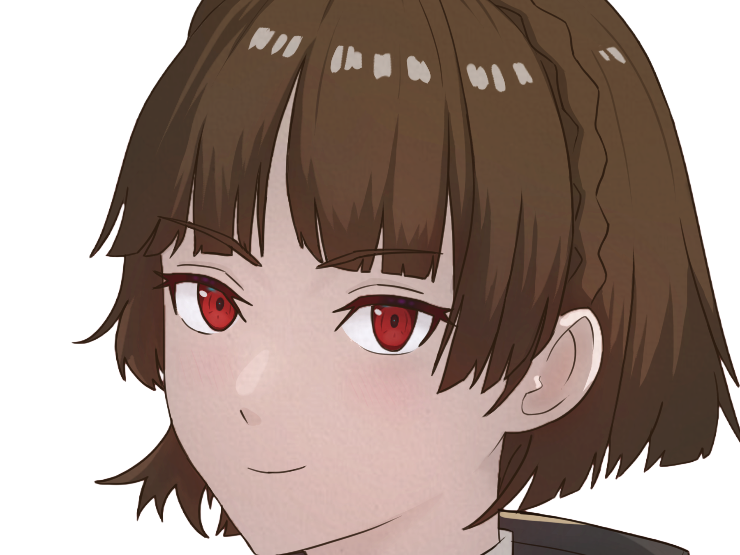 Sticker makoto niijima amelie persona 5 royale voleurs fantomes moupe waifu par Dark-63