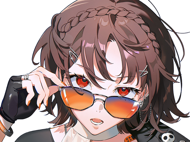Sticker makoto niijima amelie persona 5 royale voleurs fantomes moupe waifu par Dark-63