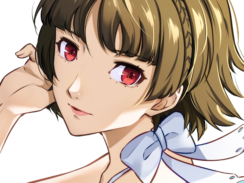 Sticker makoto niijima amelie persona 5 royale voleurs fantomes moupe waifu par Dark-63