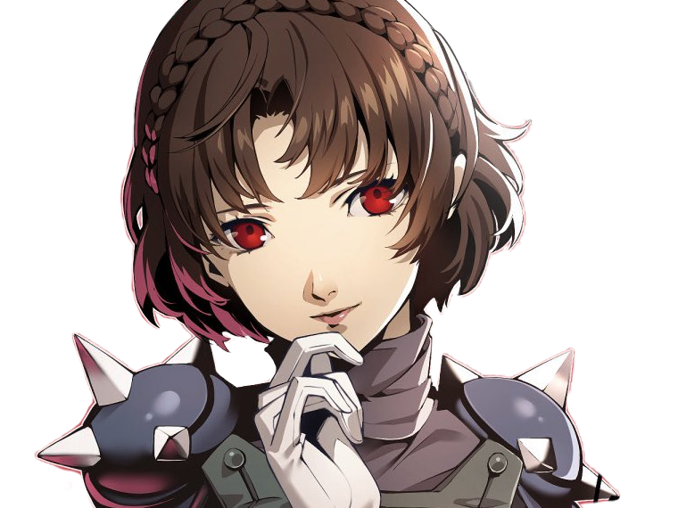 Sticker makoto niijima amelie persona 5 royale voleurs fantomes moupe waifu par Dark-63