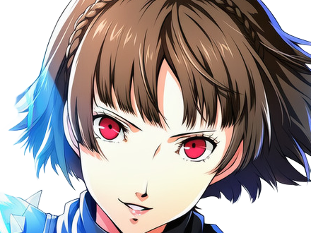 Sticker makoto niijima amelie persona 5 royale voleurs fantomes moupe waifu par Dark-63