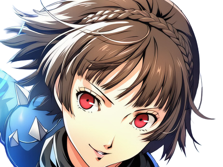 Sticker makoto niijima amelie persona 5 royale voleurs fantomes moupe waifu par Dark-63