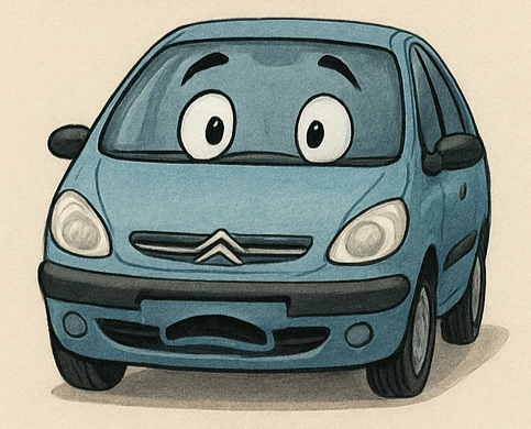 xsara picasso stupefaite