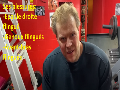 gundill blessures squat hernie bench tendinite