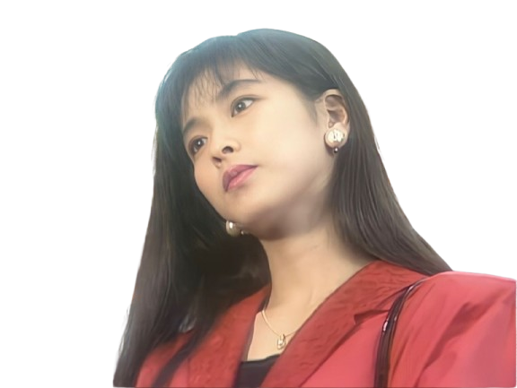 moritaka chisato pensant serieux reveur nostalgie japonaise 90s idole