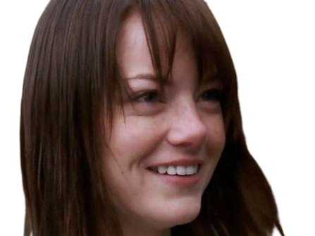 abby emma emilie jean stone paper man brune yeux verts jeune americaine actrice femme frange