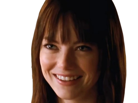 abby emma emilie jean stone paper man brune yeux verts jeune americaine actrice femme frange