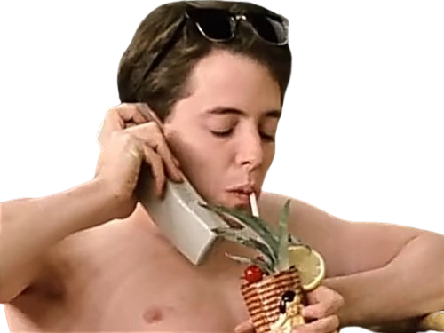 ferris bueller folle journee matthew broderick jeune homme brun acteur vingtaine