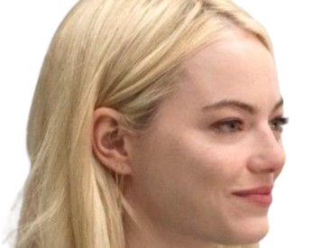 Sticker annie landsberg maniac serie emma emily jean stone actrice productrice americaine blonde femme lunettes cigarette par PubliusOvidius