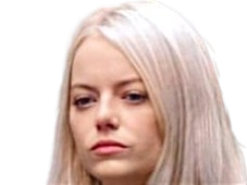 annie landsberg maniac serie emma emily jean stone actrice productrice americaine blonde femme lunettes cigarette