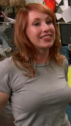kari byron milfed redhead rdh myth bust busty breast tit sci nflx celeb people fame