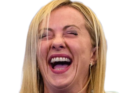 giorgia meloni femme politique italienne premiere ministre italie cheffe etat droite conservatrice quarantenaire cheveux-blonds yeux-verts