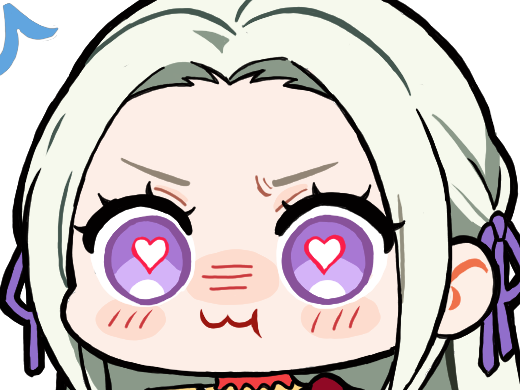 edelgard von hresvelg edel fire emblem three houses fe3h aigles jais moupe chibi amoureuse passionnee