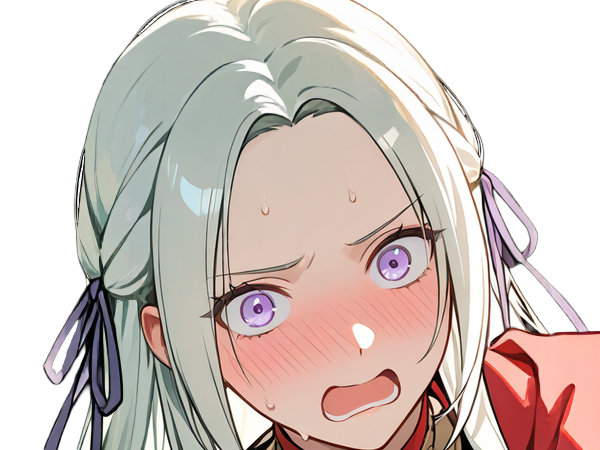 edelgard von hresvelg edel fire emblem three houses fe3h aigles jais moupe genee embarrassee paniquee