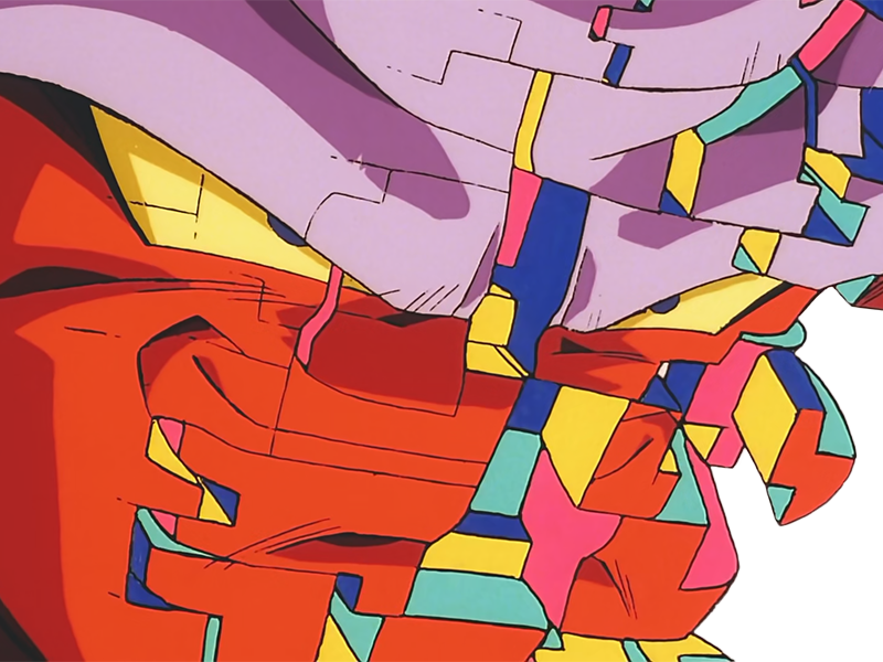 janemba janenba forme-finale dragon-ball-z oav fusions 1995 dbz demon mal-incarne antagoniste epeiste peau-rouge yeux-jaunes cornes