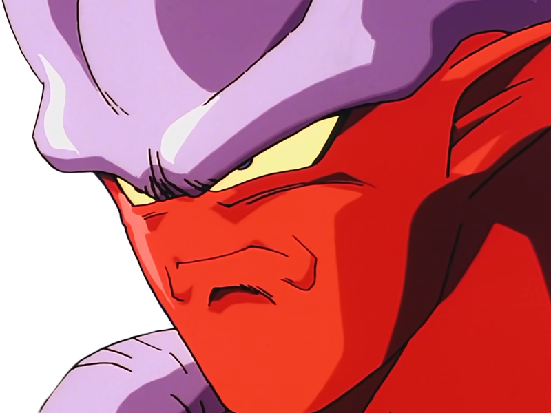 janemba janenba forme-finale dragon-ball-z oav fusions 1995 dbz demon mal-incarne antagoniste epeiste peau-rouge yeux-jaunes cornes