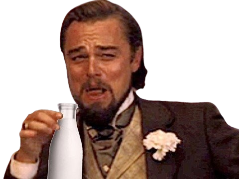 leonardo lait candy calvin bouteille milk boire riche esclaves django tarantino yeux bouche dicaprio